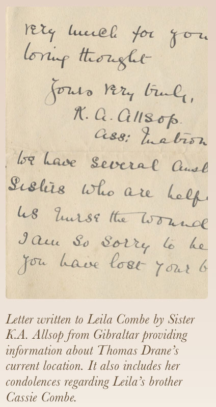 Letter - K.A. Allsop